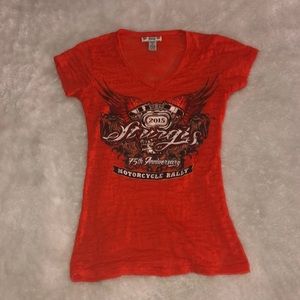 see through sturgis motor rally shirt